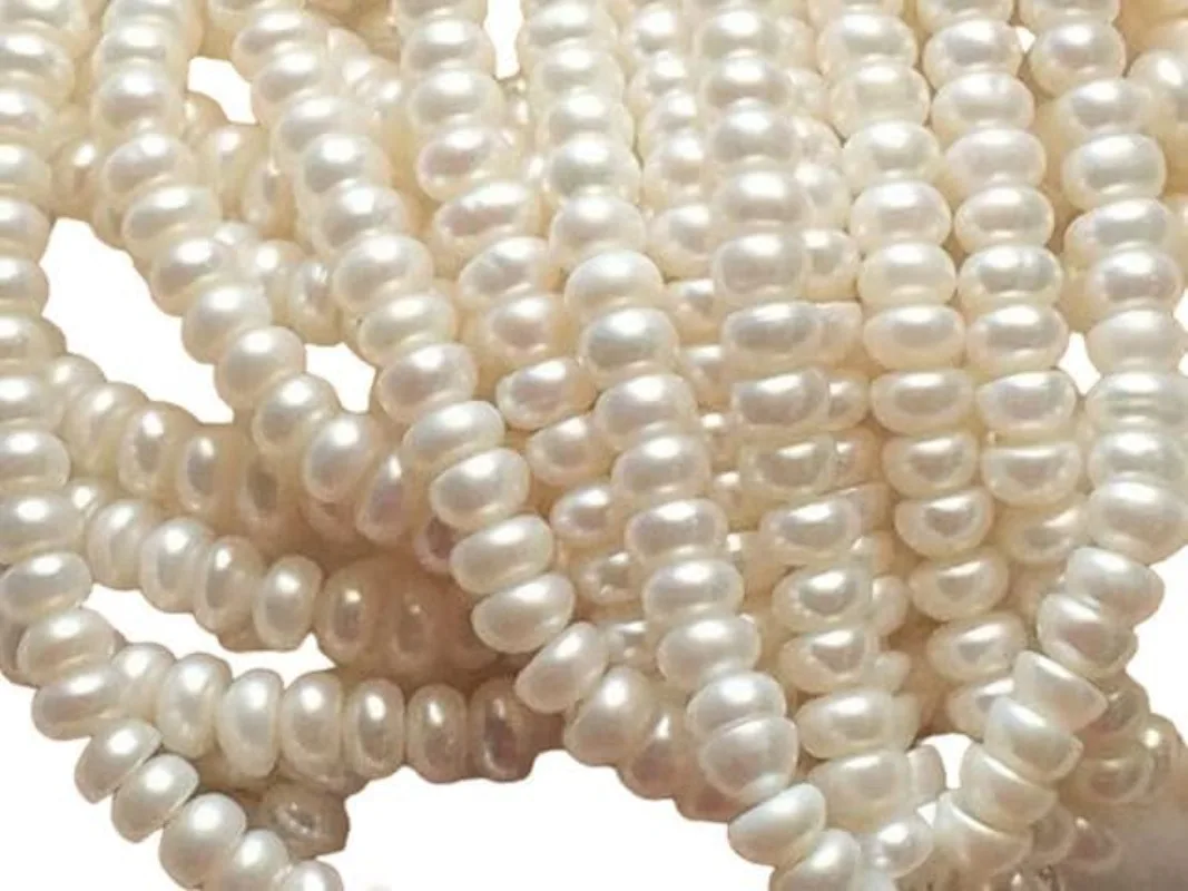 Natural Charming 10-11mm Corn White Pearls 925 Sterling Silver
Natural Charming 10-11mm Corn White Pearls 925 Sterling Silver