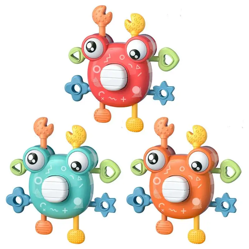 Сенсорные игрушки для малышей, погремушки для захвата и вращения, игрушки STEM Montessori, Обучающие Детские игрушки для дошкольного обучения
Сенсорные игрушки для малышей, погремушки для захвата и вращения, игрушки STEM Montessori, Обучающие Детские игрушки для дошкольного обучения