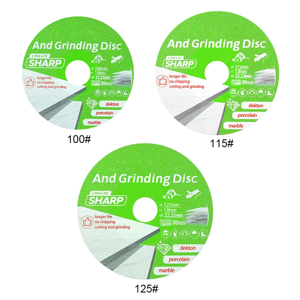 Diamond Cutting Disc Multi-Function Rock Slab Grinding Disc Portable Diamond Grinding Disc for Marble Quartz Ceramic Glass
Diamond Cutting Disc Multi-Function Rock Slab Grinding Disc Portable Diamond Grinding Disc for Marble Quartz Ceramic Glass