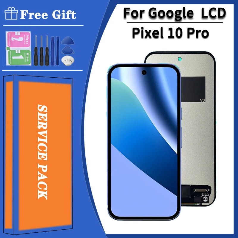 TFT Pixel 10 Pro Display For Google Pixel 10 Pro LCD GEHN3, G4QUR, GN4F5 Display Touch Screen Digitizer Assembly Replacement
TFT Pixel 10 Pro Display For Google Pixel 10 Pro LCD GEHN3, G4QUR, GN4F5 Display Touch Screen Digitizer Assembly Replacement