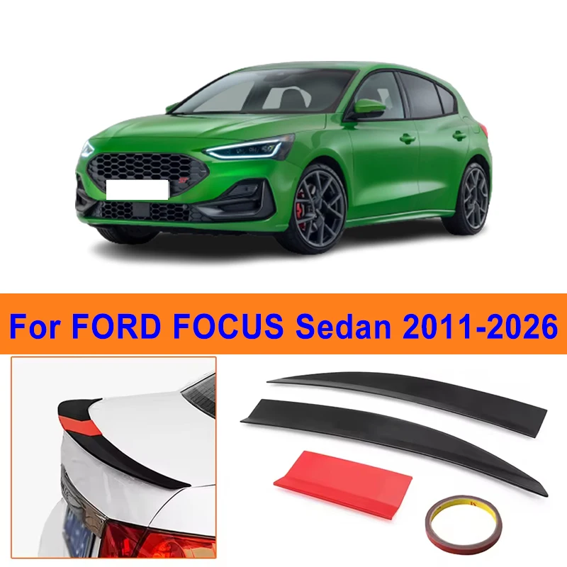 For FORD FOCUS Sedan 2011-2026 3-Section ABS Rear Trunk Spoiler 115-125cm Adjustable Sports Decor Top Wing Car Exterior Parts
For FORD FOCUS Sedan 2011-2026 3-Section ABS Rear Trunk Spoiler 115-125cm Adjustable Sports Decor Top Wing Car Exterior Parts