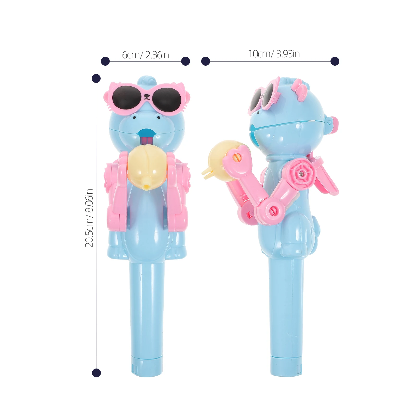 Robot Lollipop for Kids Toys Boys Gift Candy Plastic Child Lollipops Lolipop Holder
Robot Lollipop for Kids Toys Boys Gift Candy Plastic Child Lollipops Lolipop Holder