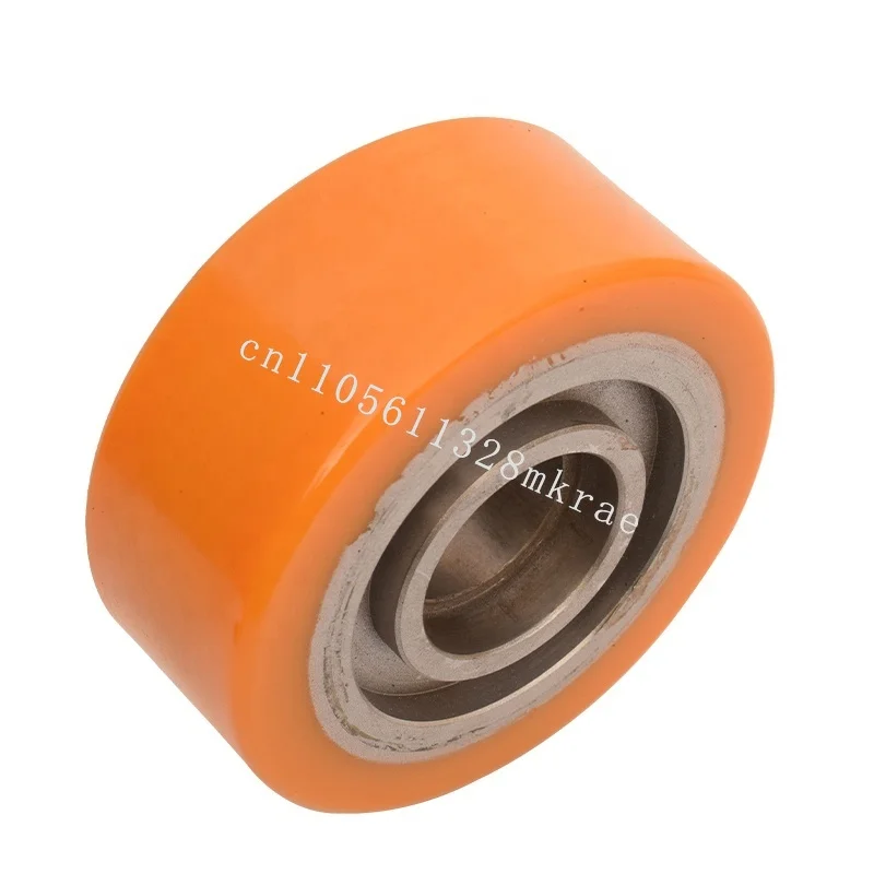 New forklift accessories electric pallet truck auxiliary wheel pu wheel 130 * 55
New forklift accessories electric pallet truck auxiliary wheel pu wheel 130 * 55