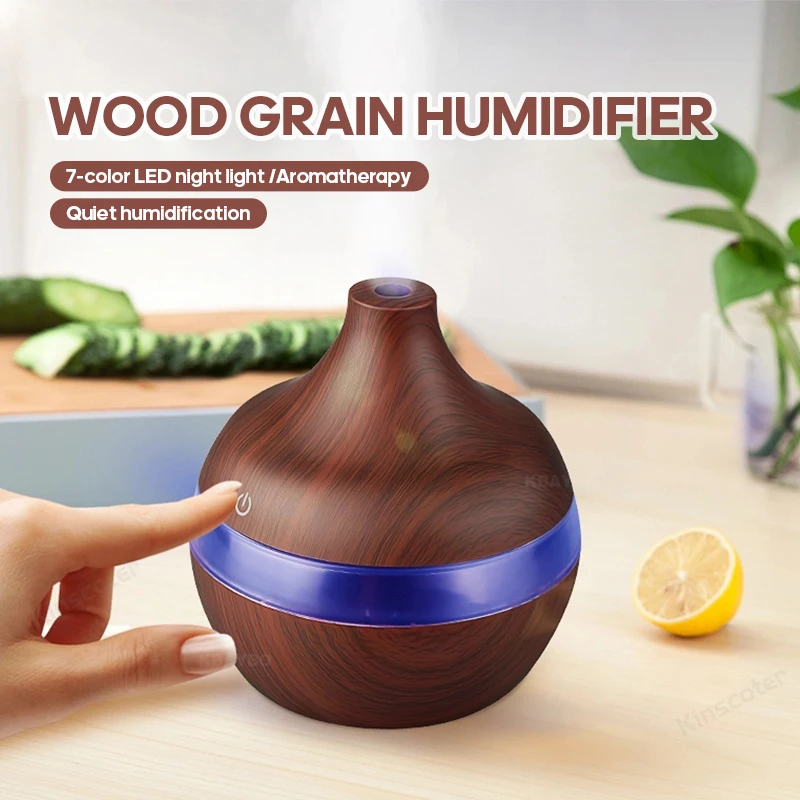 Wood Grain Humidifier 300ml USB Aroma Diffuser Atomizer USB Household Humidifier Hydrating Instrument Desktop Humidifier
Wood Grain Humidifier 300ml USB Aroma Diffuser Atomizer USB Household Humidifier Hydrating Instrument Desktop Humidifier