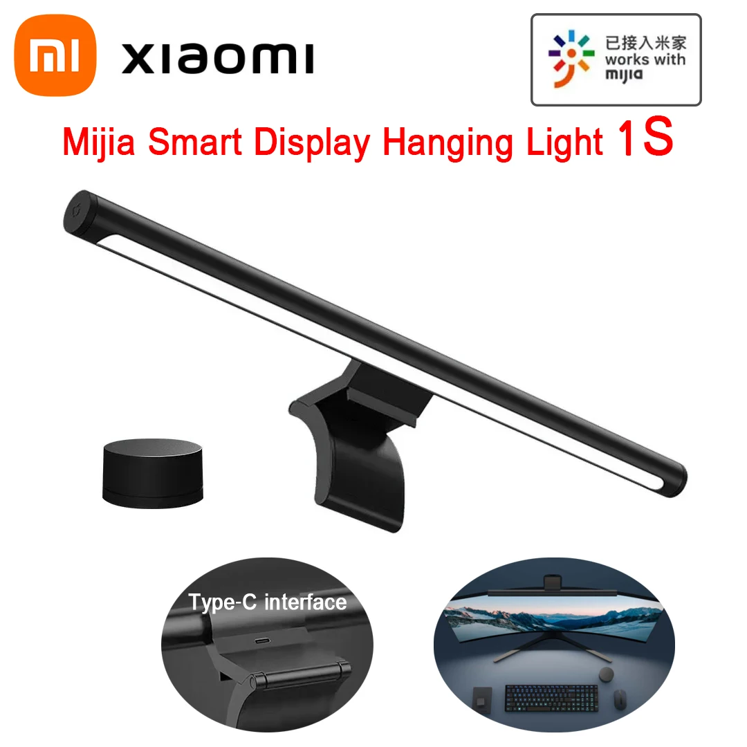 Upgrad Xiaomi Mijia Ra95 Display Hanging Light 1S Remote Control for Computer PC Monitor Screen Bar LED Work with Mi Home APP
Upgrad Xiaomi Mijia Ra95 Display Hanging Light 1S Remote Control for Computer PC Monitor Screen Bar LED Work with Mi Home APP