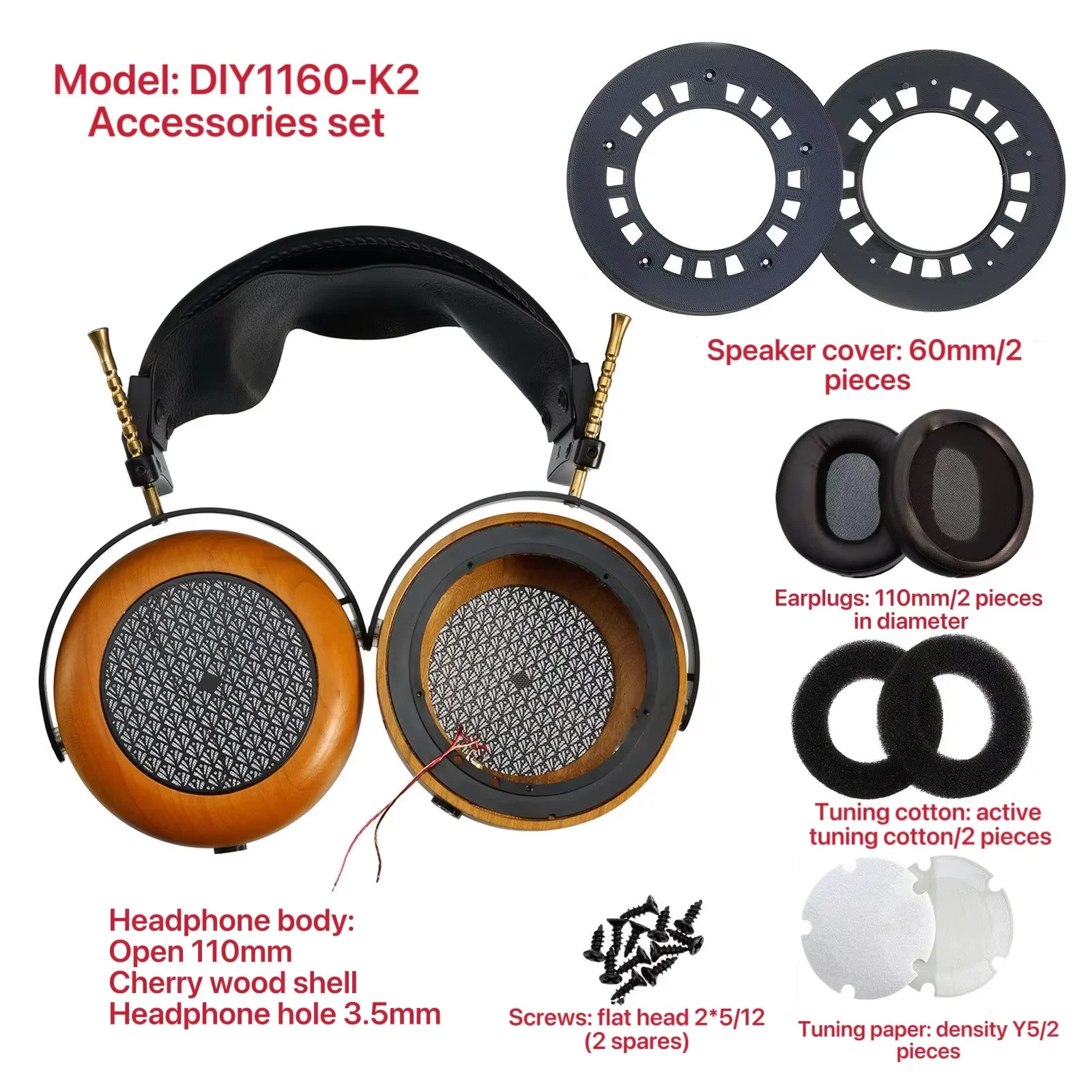 DIY style headphone case + headrest accessory, with extraordinary sound effect and extremely deep bass. Metal and wood combined
DIY style headphone case + headrest accessory, with extraordinary sound effect and extremely deep bass. Metal and wood combined