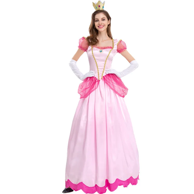 Adult Princess Dress Halloween Performance Pink Party Princess Costume Cotton Traditional Chinese Stage Costume Women
Adult Princess Dress Halloween Performance Pink Party Princess Costume Cotton Traditional Chinese Stage Costume Women