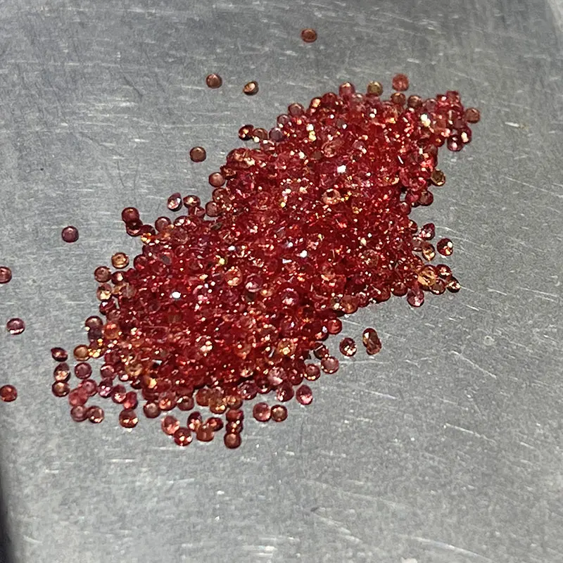 Natural Orange Red Sapphire Loose Gemstones Wholesale Price 1mm 5 Pieces A Pack Genuine Sapphire Gemstones
Natural Orange Red Sapphire Loose Gemstones Wholesale Price 1mm 5 Pieces A Pack Genuine Sapphire Gemstones