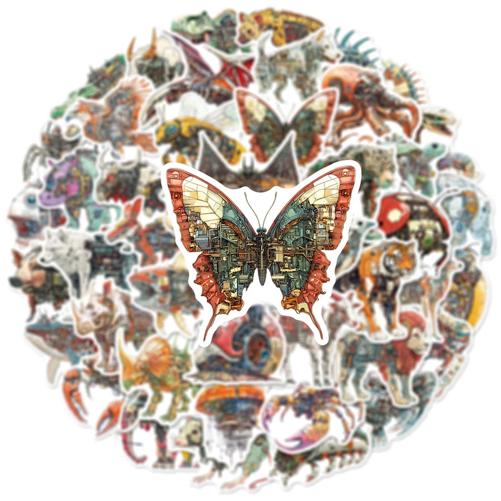 10/30/50pcs Cool Cartoon Mechanical Animals Stickers Funny Creative Graffiti Sticker for Kids Toy Laptop Phone Stationery Decals
10/30/50pcs Cool Cartoon Mechanical Animals Stickers Funny Creative Graffiti Sticker for Kids Toy Laptop Phone Stationery Decals