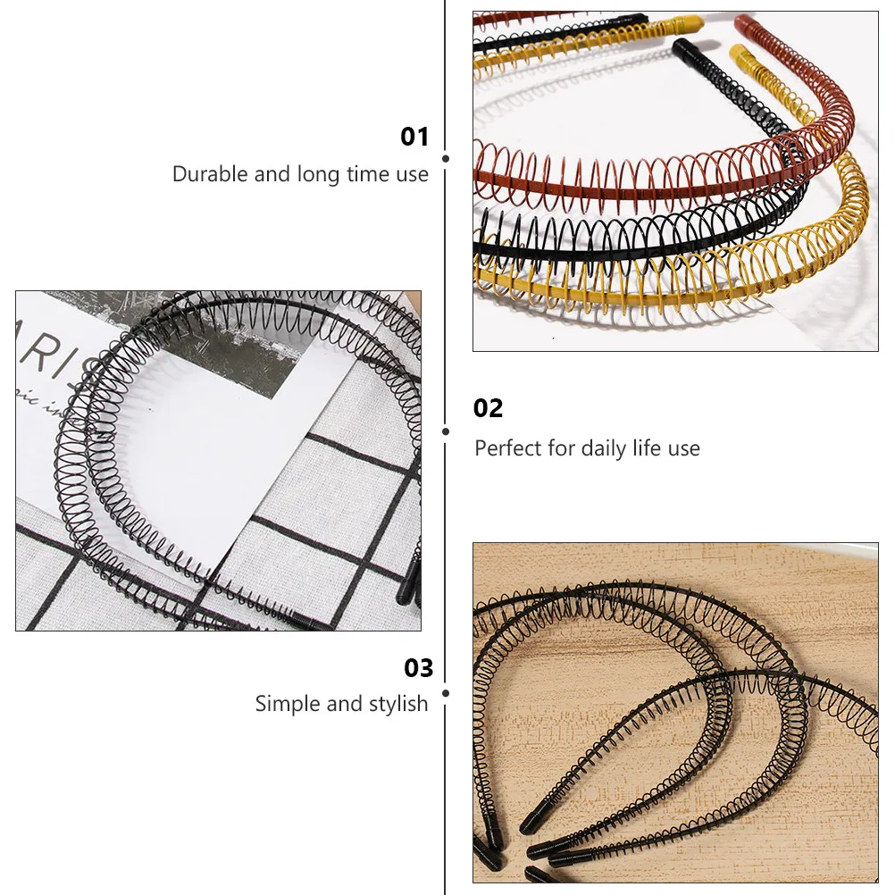 3Pcs Non-Slip Wave Hairband Head Hoop Elastic Invisible Sports Headwear Creative Stylish Hairband Women Hair Supply
3Pcs Non-Slip Wave Hairband Head Hoop Elastic Invisible Sports Headwear Creative Stylish Hairband Women Hair Supply