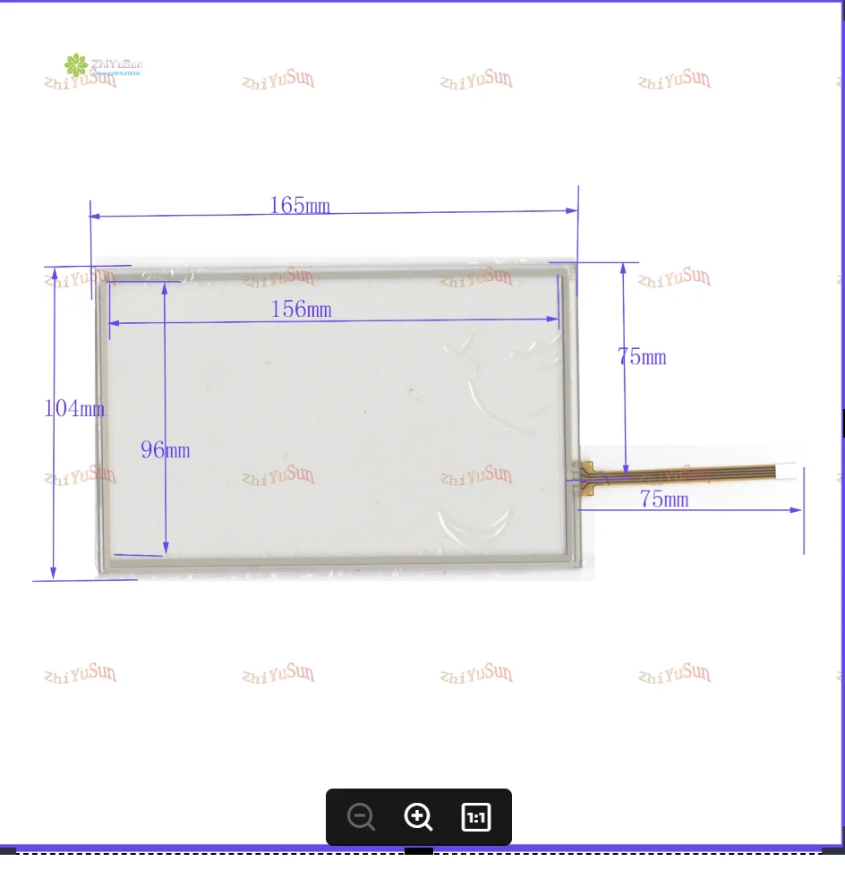 ZhiYuSun for PK2070-3051-P1Q1 pane Imastel 165*104mm 4lines resistance screen this is compatible blass suitable
ZhiYuSun for PK2070-3051-P1Q1 pane Imastel 165*104mm 4lines resistance screen this is compatible blass suitable