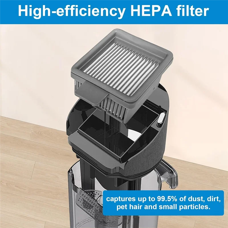HRBAJ-HEPA Filters For Dreame H11 / H11 Max / H12 / H12 Core / H11 Core Wet And Dry Vacuum Cleaners HEPA Filters
HRBAJ-HEPA Filters For Dreame H11 / H11 Max / H12 / H12 Core / H11 Core Wet And Dry Vacuum Cleaners HEPA Filters