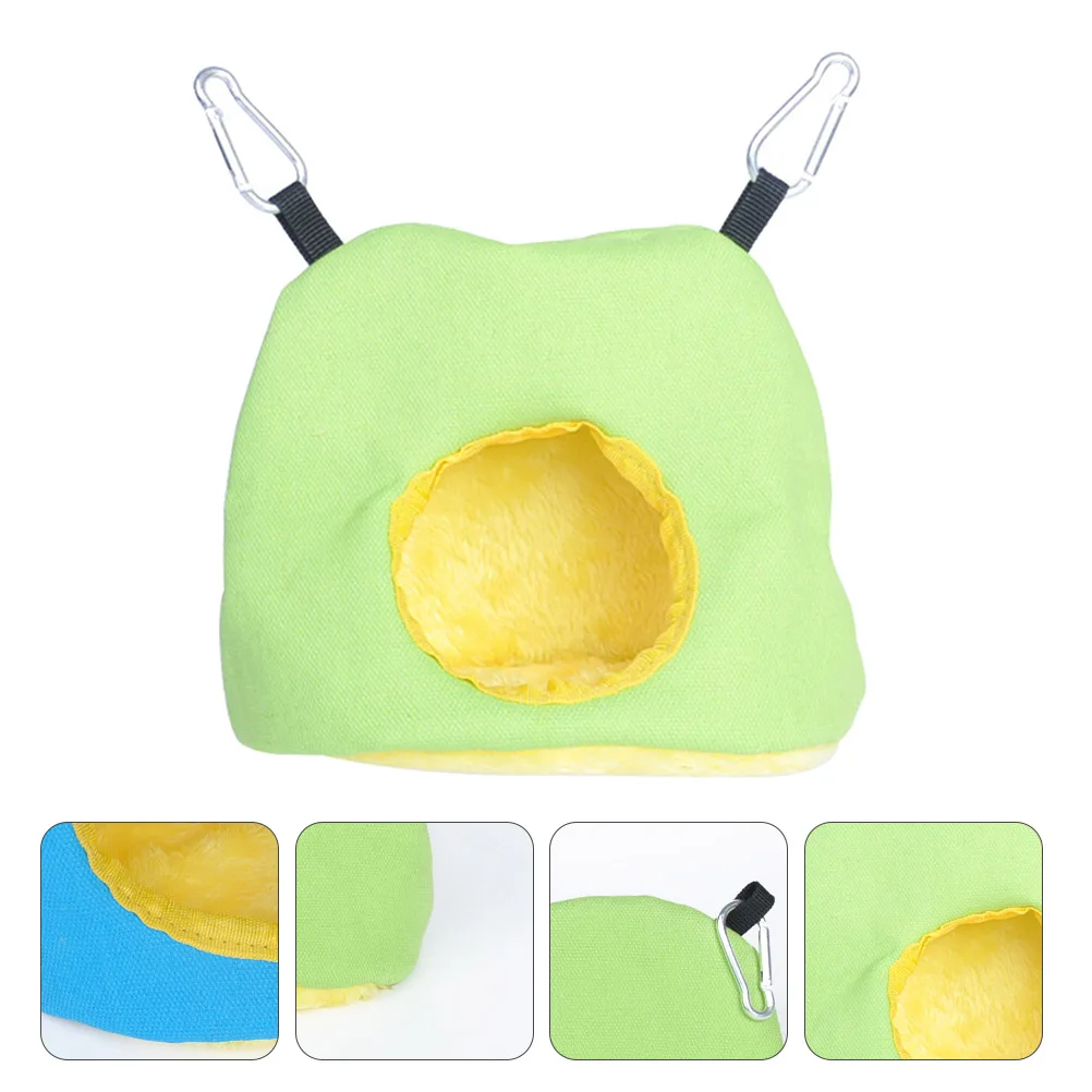 Thickened Nest Winter Warm Bird Hammock Bed For Parrot Soft Hanging Hut Lightweight Portable Cozy Sleeping Place For Small Pets
Thickened Nest Winter Warm Bird Hammock Bed For Parrot Soft Hanging Hut Lightweight Portable Cozy Sleeping Place For Small Pets