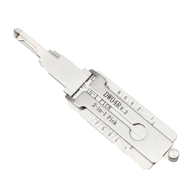 DWO4R 2-in-1 Decoder and Lock Picking Tool for Automatic Vehicle Unlocking Lock Picking Decoder Locksmith Tool Kit
DWO4R 2-in-1 Decoder and Lock Picking Tool for Automatic Vehicle Unlocking Lock Picking Decoder Locksmith Tool Kit