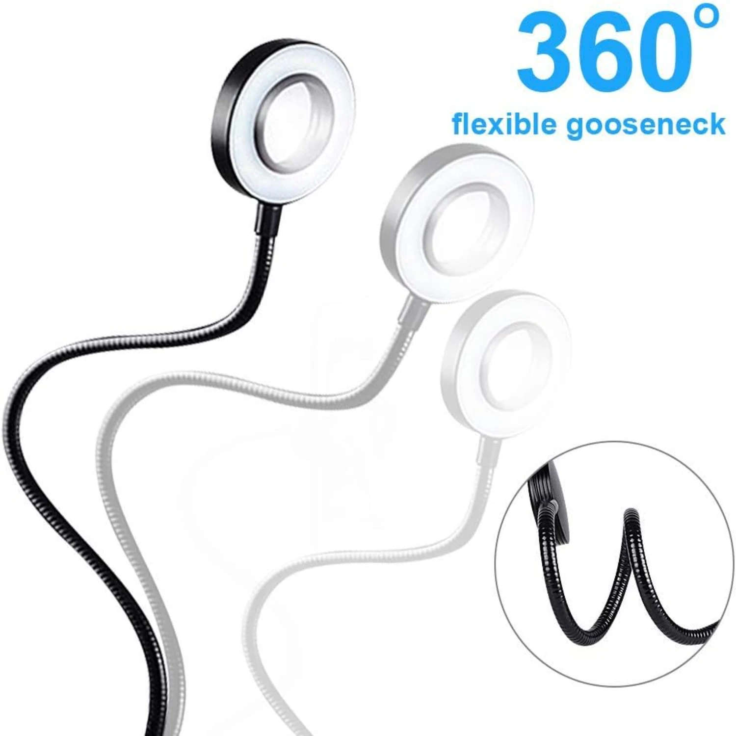 Adjustable, Bright, and Versatile LED Clip-On Reading Light with USB Charging Port - Ideal Lighting for Bedside and Study - Vers
Adjustable, Bright, and Versatile LED Clip-On Reading Light with USB Charging Port - Ideal Lighting for Bedside and Study - Vers