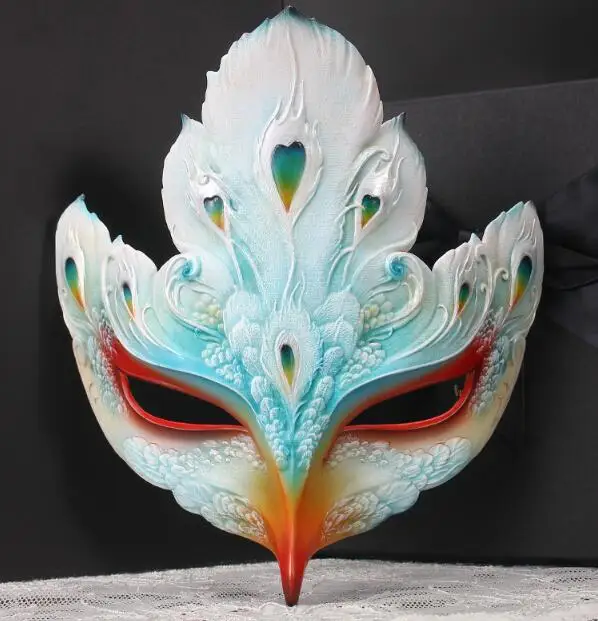 Masquerade Half Face Mask Chinese Phoenix Antiquity Hanfu Mask Women Three-dimensional Vintage Party Bird
Masquerade Half Face Mask Chinese Phoenix Antiquity Hanfu Mask Women Three-dimensional Vintage Party Bird