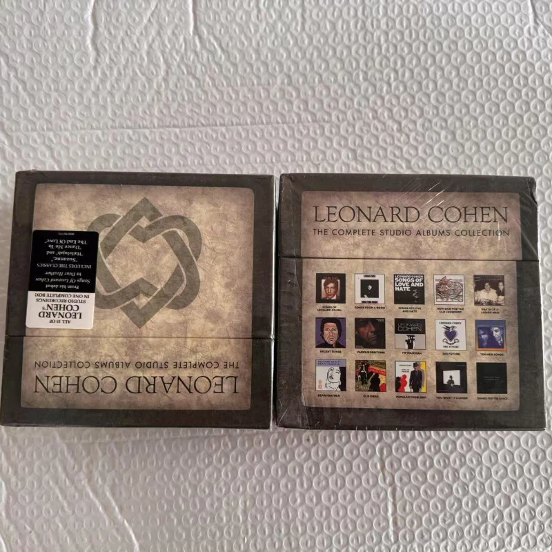 Ballad Leonard Cohen Music CD The Complete Studio Albums Collection Hallelujah 15pcs Music Record Cosplay Car Soundtracks Box
Ballad Leonard Cohen Music CD The Complete Studio Albums Collection Hallelujah 15pcs Music Record Cosplay Car Soundtracks Box