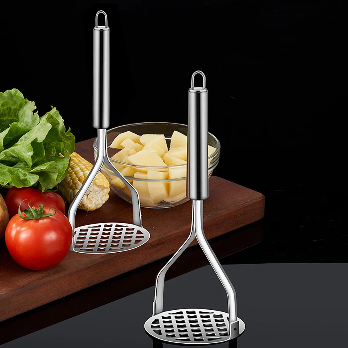 kitchen small tools, creative mud press, mashing machine, mud juice machine, stainless steel potato crusher, fruit pushing Salad
kitchen small tools, creative mud press, mashing machine, mud juice machine, stainless steel potato crusher, fruit pushing Salad