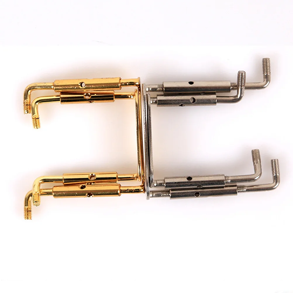 2pcs Violin Chinrest Screws Copper Adjustable Parts Accessories Bracket Replacement Smooth Polishing Rustproof Durable Easy
2pcs Violin Chinrest Screws Copper Adjustable Parts Accessories Bracket Replacement Smooth Polishing Rustproof Durable Easy