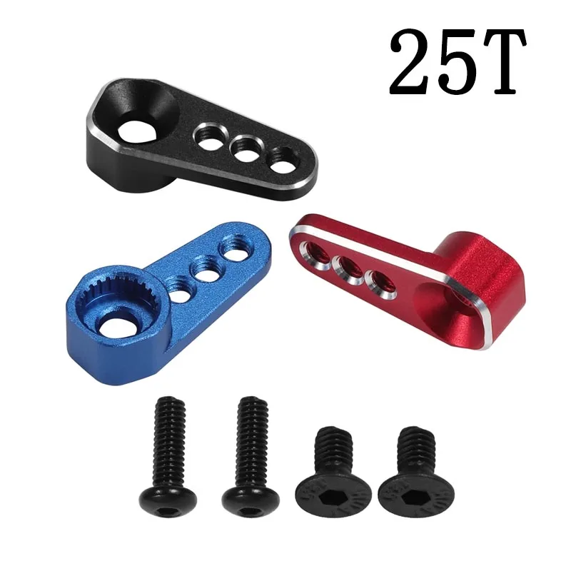 KXRC Metal Aluminum Alloy 25T Servo Arm Accessories for 1/18 RC Crawler Car Traxxas TRX4M Defender Bronco Upgrade Parts
KXRC Metal Aluminum Alloy 25T Servo Arm Accessories for 1/18 RC Crawler Car Traxxas TRX4M Defender Bronco Upgrade Parts