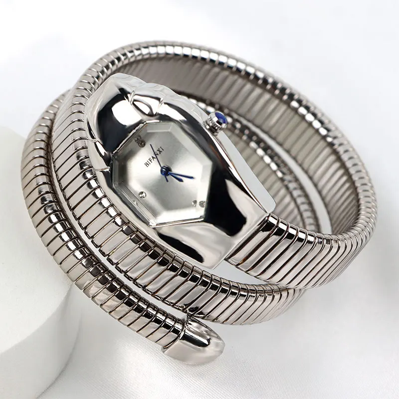 Silver Classic Snake Shape AAA Quartz Watch Women's Elegant Watch Mid Ancient Fashionable High Grade Women's Watch Ladies Watch
Silver Classic Snake Shape AAA Quartz Watch Women's Elegant Watch Mid Ancient Fashionable High Grade Women's Watch Ladies Watch