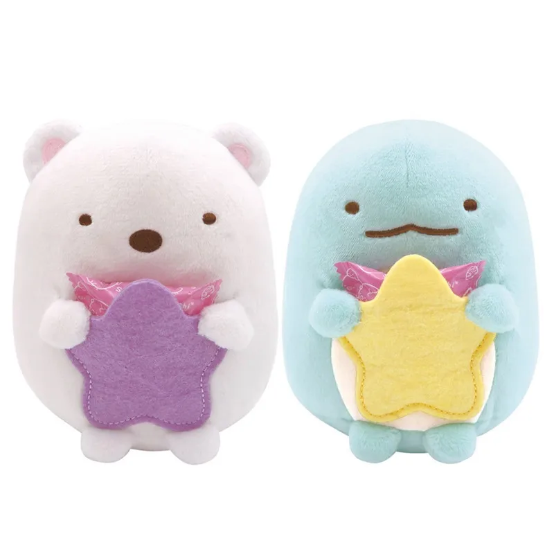 Новые милые детские плюшевые игрушки Sumikko Gurashi на День святого Валентина, 12 см, мягкие игрушки для девочек и мальчиков, подарки для детей
Новые милые детские плюшевые игрушки Sumikko Gurashi на День святого Валентина, 12 см, мягкие игрушки для девочек и мальчиков, подарки для детей