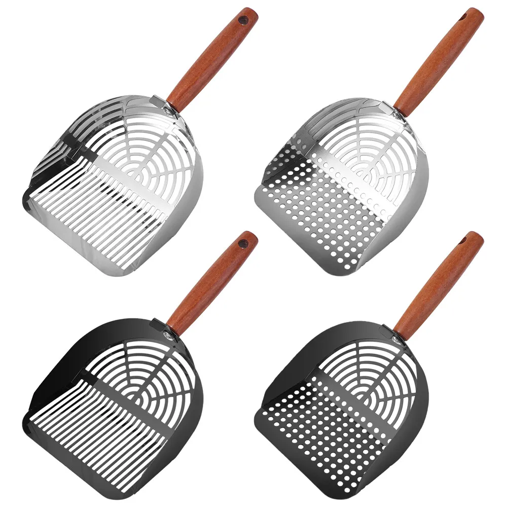 Stainless Steel Cat Litter Scoop with Hanging Hole Long Wood Handle Toilet Garbage Picker Non-sticker with Hook Pet Waste Shovel
Stainless Steel Cat Litter Scoop with Hanging Hole Long Wood Handle Toilet Garbage Picker Non-sticker with Hook Pet Waste Shovel