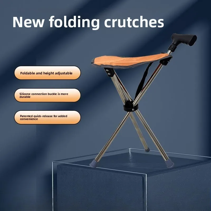 Foldable Walking Stick Chair–Lightweight Anti-Slip Cane with Triangular Stool for Elderly,Portable Outdoor Walking Climbing Aid
Foldable Walking Stick Chair–Lightweight Anti-Slip Cane with Triangular Stool for Elderly,Portable Outdoor Walking Climbing Aid