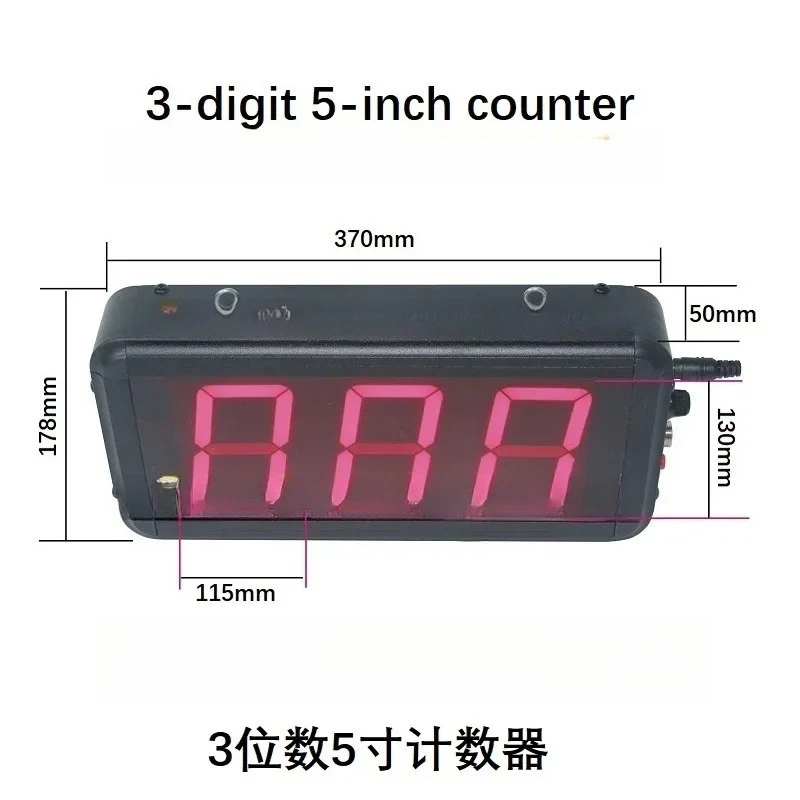 5-inch 3-digit Large Screen Digital Display Infrared Induction Automatic Counter Conveyor Belt Loading Assembly Line
5-inch 3-digit Large Screen Digital Display Infrared Induction Automatic Counter Conveyor Belt Loading Assembly Line