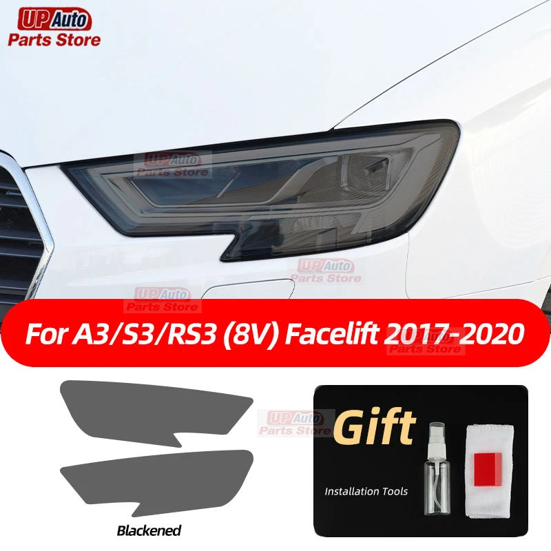 2 Pcs Car Headlight Protective Film Transparent Black TPU Sticker For Audi A3 8V S3 RS3 8Y 2021 2022 S Line Sportback 2014-On
2 Pcs Car Headlight Protective Film Transparent Black TPU Sticker For Audi A3 8V S3 RS3 8Y 2021 2022 S Line Sportback 2014-On