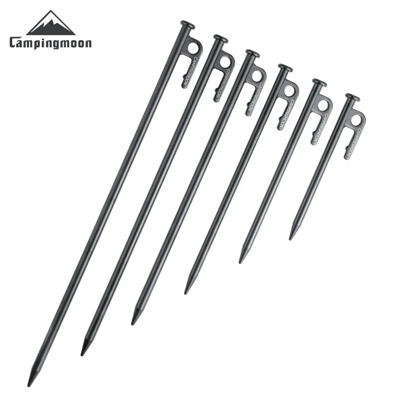 CAMPINGMOON T серия 45 # Колышки для палаток и навесов из углеродистой стали, устойчивые к коррозии, для использования на открытом воздухе
CAMPINGMOON T серия 45 # Колышки для палаток и навесов из углеродистой стали, устойчивые к коррозии, для использования на открытом воздухе