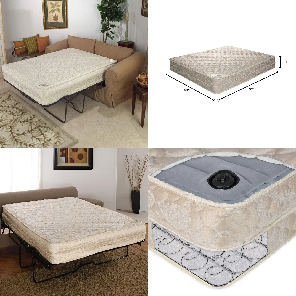 amp Platt AirDream Hypoallergenic Inflatable Mattress with Electric Hand Pump for Sleeper Sofas, 60 Queen
amp Platt AirDream Hypoallergenic Inflatable Mattress with Electric Hand Pump for Sleeper Sofas, 60 Queen