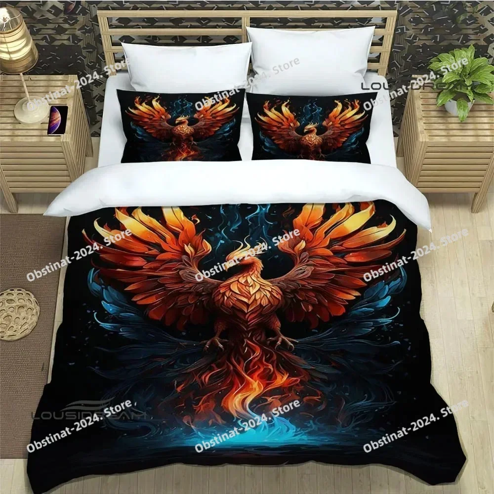 3D Phoenix printed Bedding Sets exquisite bed supplies set duvet cover bed comforter set bedding set luxury birthday gift
3D Phoenix printed Bedding Sets exquisite bed supplies set duvet cover bed comforter set bedding set luxury birthday gift