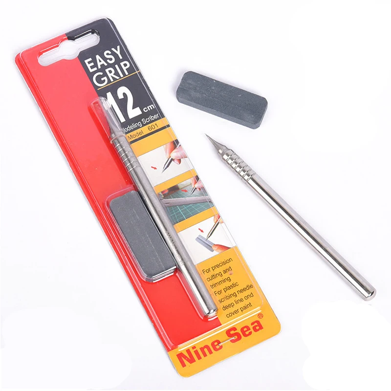 Nine Sea 601 Stainless Steel Needle Groove Scribed Line Pen With Polished Stone, Model Tools
Nine Sea 601 Stainless Steel Needle Groove Scribed Line Pen With Polished Stone, Model Tools