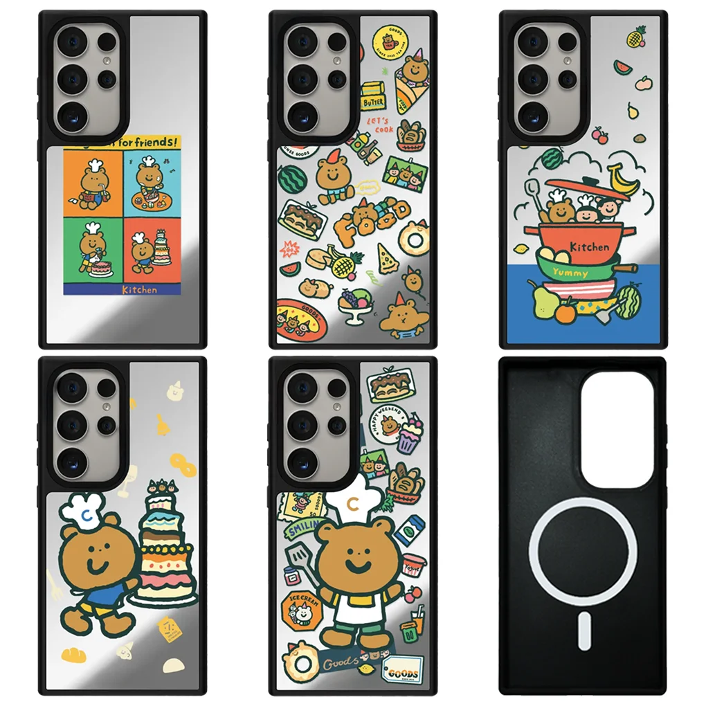 Cartoon Kitchen Mirror Surface Protective Case for Samsung Galaxy S23 S24 S25 Ultra Plus S25U S25+ Shell
Cartoon Kitchen Mirror Surface Protective Case for Samsung Galaxy S23 S24 S25 Ultra Plus S25U S25+ Shell