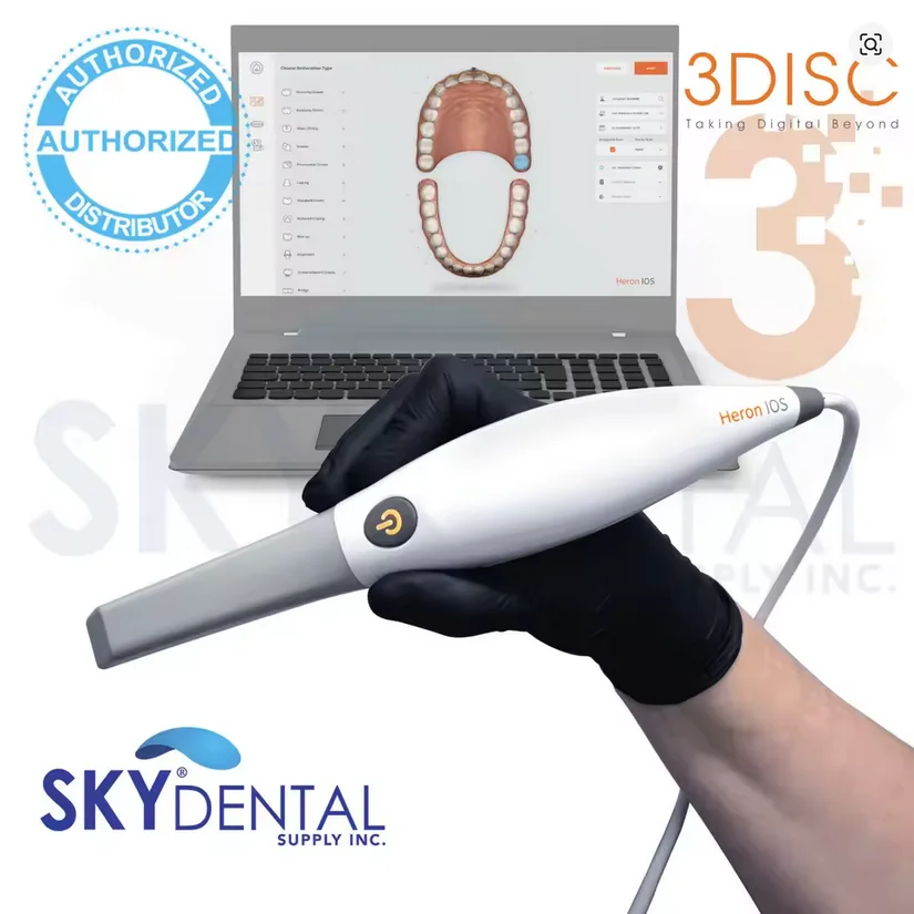 BUY NOW GET FREE GIFT: Heron IOS Dentistry Intraoral Scanner Solution - Dental Scanner with High-Tech Laptop
BUY NOW GET FREE GIFT: Heron IOS Dentistry Intraoral Scanner Solution - Dental Scanner with High-Tech Laptop