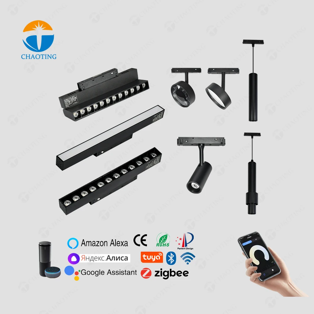 Magnet Track Light Recessed Led Spotlight 48v Non-Dim Triac-Dim 0-10v Dali Dimming Indoor Lighting Magnetic Track Pendant Light
Magnet Track Light Recessed Led Spotlight 48v Non-Dim Triac-Dim 0-10v Dali Dimming Indoor Lighting Magnetic Track Pendant Light