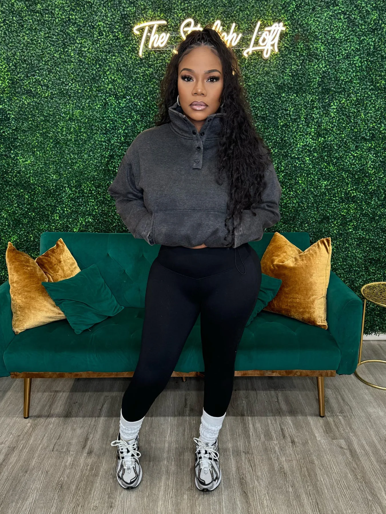 Casual Women's Two-Piece Autumn Long-Sleeved Stand-Up Collar Top And Slim-Fit Pants Suit Solid Color Ladies 2-Piece Set
Casual Women's Two-Piece Autumn Long-Sleeved Stand-Up Collar Top And Slim-Fit Pants Suit Solid Color Ladies 2-Piece Set