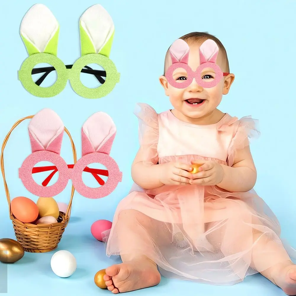 Cute Easter Glasses Frame Plush Exquisite Easter Bunny Ears Glasses Handmade Costume Eyeglasses Adults and Children
Cute Easter Glasses Frame Plush Exquisite Easter Bunny Ears Glasses Handmade Costume Eyeglasses Adults and Children