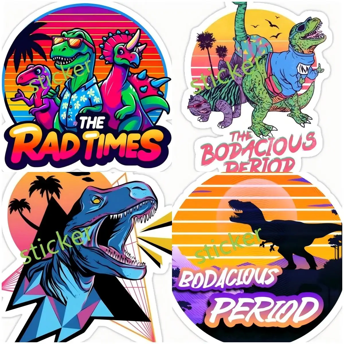 The Bodacious Period Dinosaur sticker Fashionable Creative Decals Caravan Windows Car Goods
The Bodacious Period Dinosaur sticker Fashionable Creative Decals Caravan Windows Car Goods