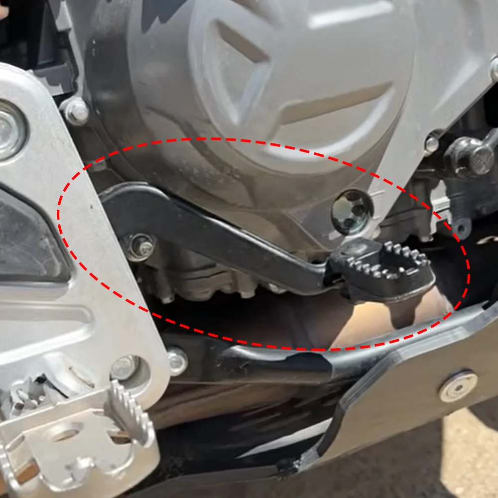 For CFMOTO 450MT 450 MT MT450 Motorcycle Rear Foot Brake Pedal Lever Aluminum Alloy Rear Brake Lever Combination Pull Rod Part
For CFMOTO 450MT 450 MT MT450 Motorcycle Rear Foot Brake Pedal Lever Aluminum Alloy Rear Brake Lever Combination Pull Rod Part