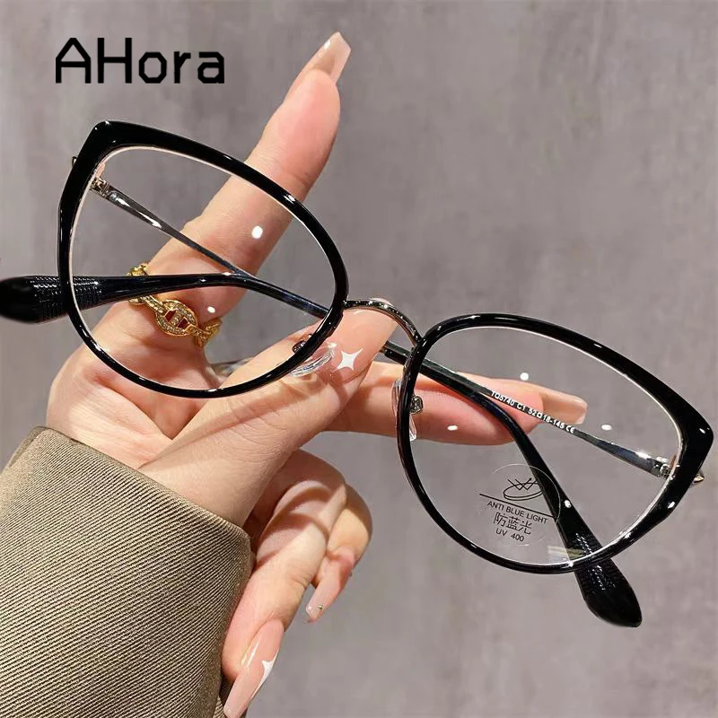 Ahora 2025 New American Cat Eye Women's Presbyopia Glasses Frame Anti Blue Light HD Youth Hyperopia Presbyopia Eyeglasses 0.+4.0
Ahora 2025 New American Cat Eye Women's Presbyopia Glasses Frame Anti Blue Light HD Youth Hyperopia Presbyopia Eyeglasses 0.+4.0