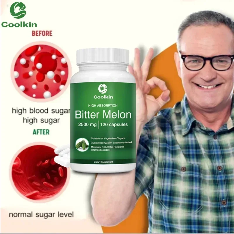 Bitter Melon Capsules - Balances Blood Sugar Levels, Promotes Digestive Health, Boosts Energy, and Strengthens Immunity Suppleme
Bitter Melon Capsules - Balances Blood Sugar Levels, Promotes Digestive Health, Boosts Energy, and Strengthens Immunity Suppleme