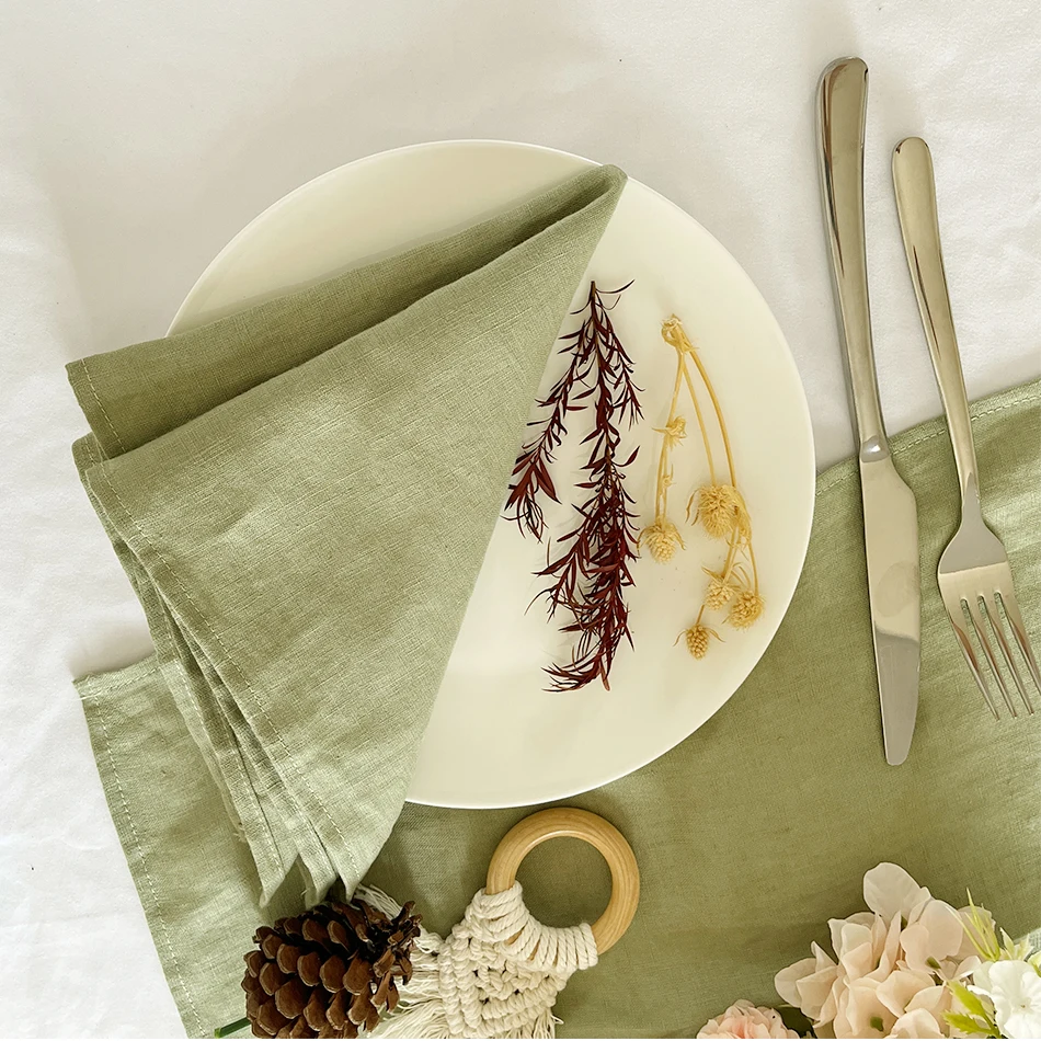 10PCS Linen Table Napkins,40x40cm Natural Material ,Soft Comfortable Tea Cloth,Square Napkin for Dinning Party Wedding Decor
10PCS Linen Table Napkins,40x40cm Natural Material ,Soft Comfortable Tea Cloth,Square Napkin for Dinning Party Wedding Decor