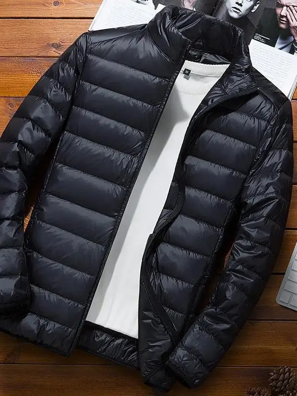 Легкая хлопковая куртка-жакет для мужчин и молодежи, с воротником-стойкой, осенне-зимняя, модная, повседневная, приталенная, из смесового хлопка
Легкая хлопковая куртка-жакет для мужчин и молодежи, с воротником-стойкой, осенне-зимняя, модная, повседневная, приталенная, из смесового хлопка