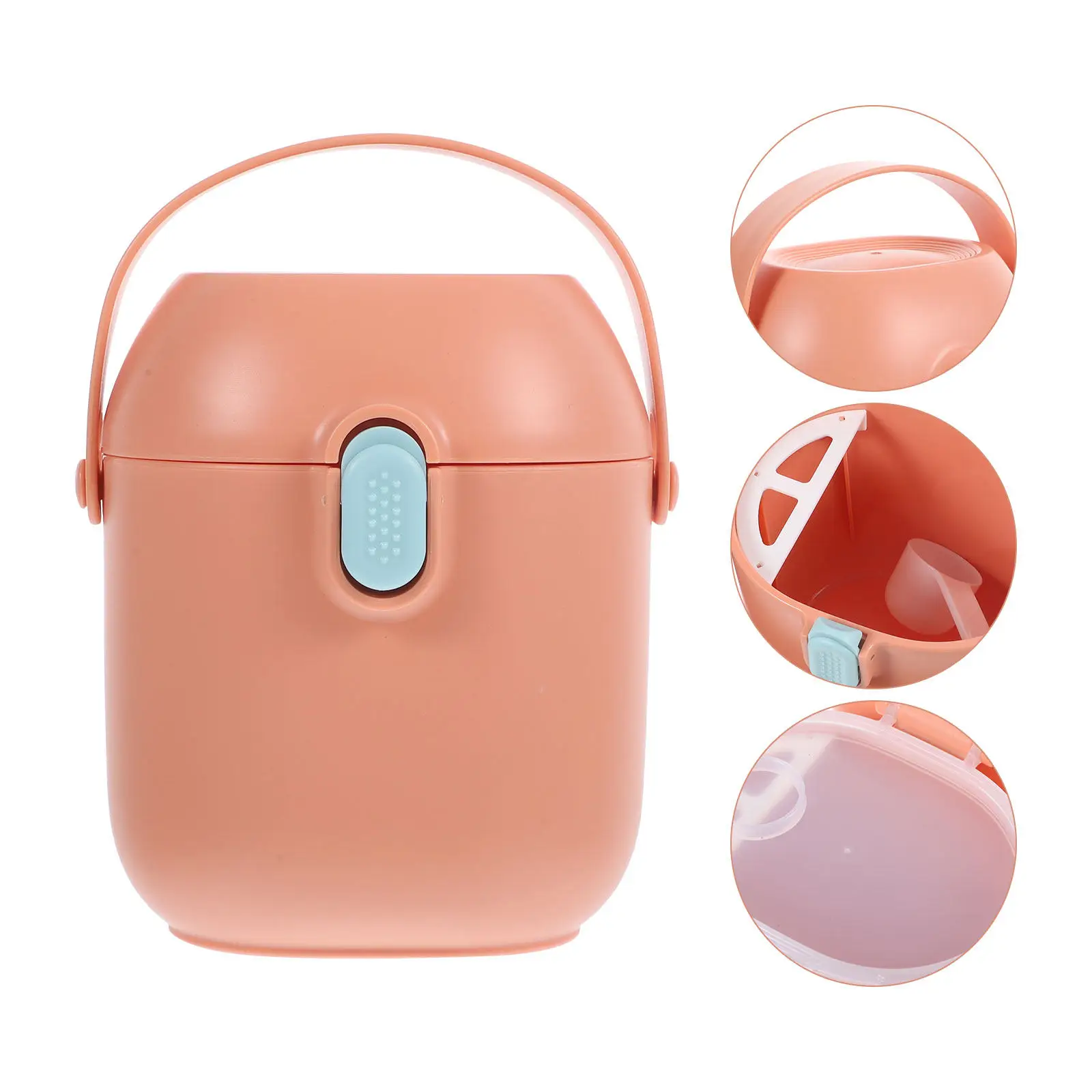 Large Capacity Milk Powder Container for Baby Portable Formula Storage Dispenser Travel Case with Handle Scoop
Large Capacity Milk Powder Container for Baby Portable Formula Storage Dispenser Travel Case with Handle Scoop