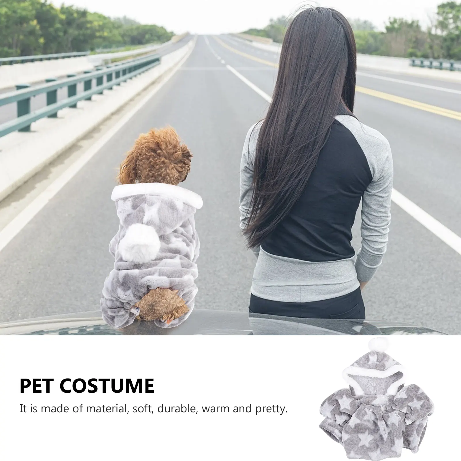 Pet Pajamas Dog Clothes Winter Warm Clothing Suit with Hat Dogs Costume Sweater Man
Pet Pajamas Dog Clothes Winter Warm Clothing Suit with Hat Dogs Costume Sweater Man