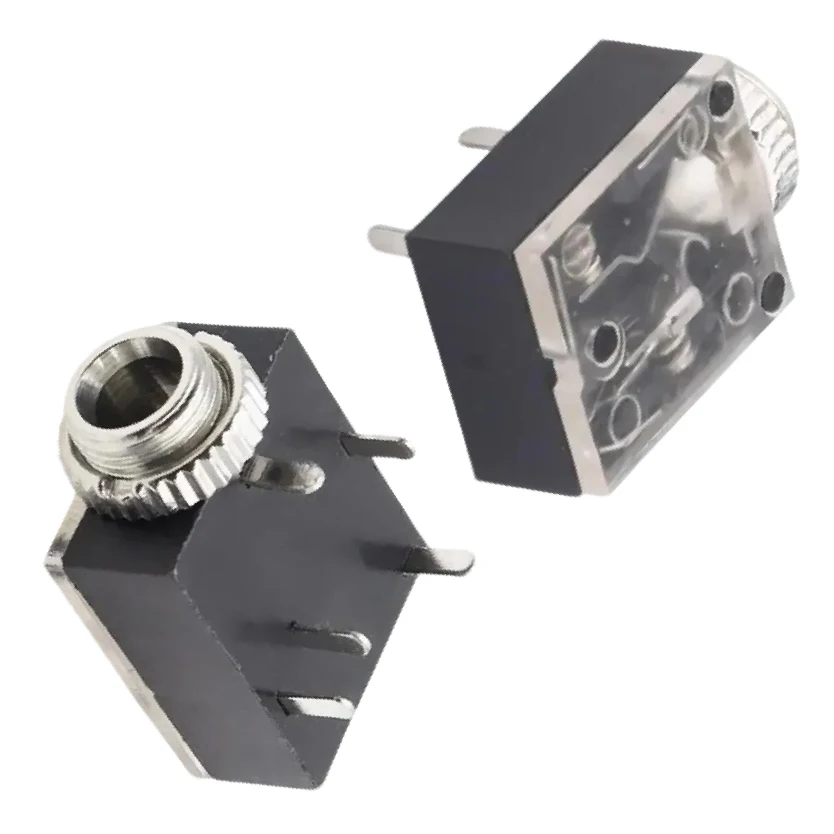 3,5 мм стереоразъем для наушников, гнездовой разъем PJ324, 5-контактный разъем для крепления на печатной плате
3,5 мм стереоразъем для наушников, гнездовой разъем PJ324, 5-контактный разъем для крепления на печатной плате