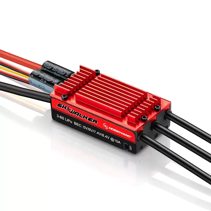 Hobbywing SkyWalker 120A V2 UBEC Brushless ESC with Backpropulsion Electric Adjustment For Aircraft Models
Hobbywing SkyWalker 120A V2 UBEC Brushless ESC with Backpropulsion Electric Adjustment For Aircraft Models