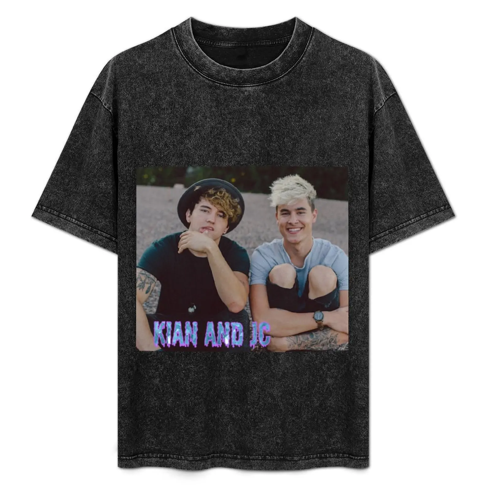 Kian and Jc sitting small blue purple name T-Shirt Fashion Casual Short Sleeve T-Shirt
Kian and Jc sitting small blue purple name T-Shirt Fashion Casual Short Sleeve T-Shirt